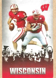 RARO COLEGIO-0DDBALL Joe Thomas XRC BROWNS Wisconsin BADGERS HOF - Imagen 1 de 1