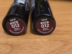 1 Revlon Super Lustrous Glass Shine Lippenstift 012 BLACK CHERRY Neu Versiegelt - Bild 1 von 1