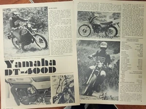 1977 Yamaha DT400D 3p Motorcycle Test article  - Picture 1 of 2