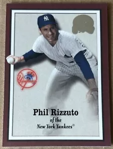 Scheda PHIL RIZZUTO 2000 FLEER GRANDI DEL GIOCO #78 condizioni NM-MT - Foto 1 di 2