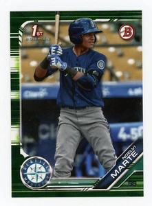 Bowman 1st Noelvi Marte 2019 camuflaje paralelo - Reds Prospect RC SP - Imagen 1 de 2