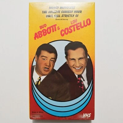 Bud Abbott & Lou Costello Money Muddlers (VHS) Colgate Comedy Mail Call - SEALED Foto 1 de 2