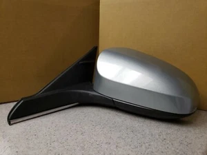 NEW SILVER MIRROR Fits TOYOTA CAMRY 16-17 Left Driver Power Heated Blind Spot - Picture 1 of 7
