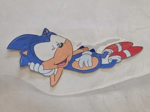 Sonic the hedgehog animation cel production gebraucht handbemalt  - Bild 1 von 2