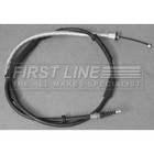 Handbrake Cable Rear Right FKB3443 First Line Hand Brake Parking 51826007