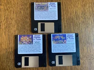 STREET FIGHTER TURBO II 2 KLONE SPIEL PC MS-DOS 3,5" DISK(S) IN DER NÄHE NEUWERTIG GETESTET - Bild 1 von 2