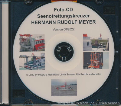 Foto-CD Seenotrettungskreuzer HERMANN RUDOLF MEYER, Version 08/2022 - Bild 1 von 4