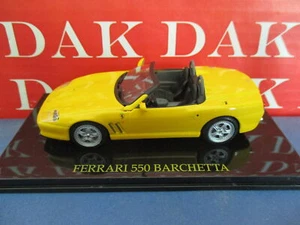 Die cast 1/43 Modellino Auto Ferrari 550 Barchetta Yellow HB - Foto 1 di 4