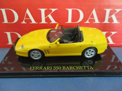 Die cast 1/43 Modellino Auto Ferrari 550 Barchetta Yellow HB - Immagine 1 di 4