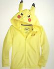 Pokemon Pikachu Zip Up Costume Hoodie size 6 Small Child Sweatshirt