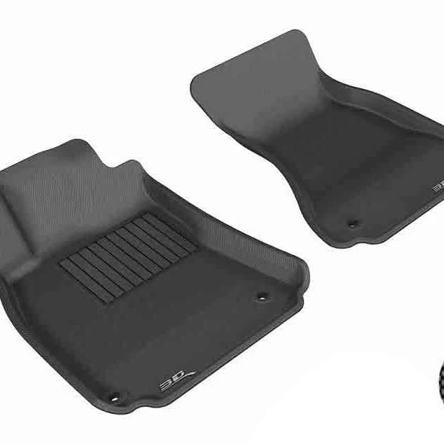 Forros de piso 3D MAXpider negro primera fila 2 piezas para Audi RS4 Foto 1 de 4