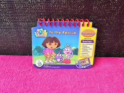 Leapfrog My First Leappad Dora The Explorer To The Rescue Replacement Book Only - Image 1 of 3