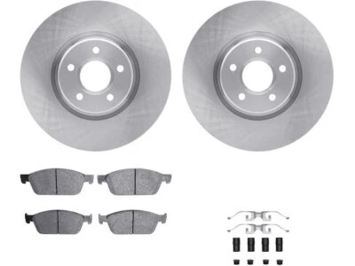 Kit de pastillas de freno y rotor delantero fricción dinámica 76391TQ para Lincoln MKC 2017-2019 Foto 1 de 2