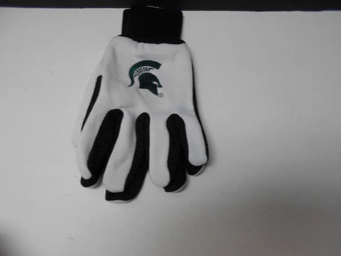 Michigan State Spartans Officially Licensed 2-Toned College Gloves    #587 Cover