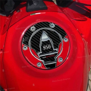 Adhesivo 3D Protección Compatible Con Tapón Depósito Ducati Multistrada 950 - Imagen 1 de 6