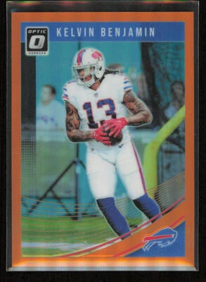 Kelvin Benjamin 2018 Donruss Optic Orange Prizm /199 #14 Buffalo Bills - Image 1 of 2