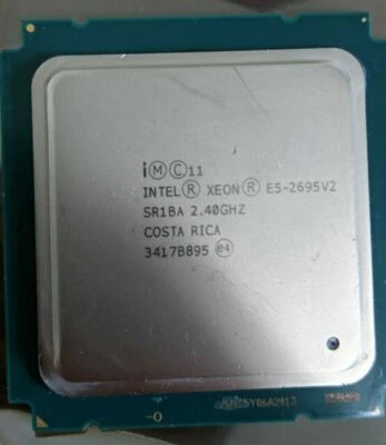 Intel Xeon E5-2695 V2 12-Core 2.4GHz 30M SR1BA 120W LGA-2011 CPU Processor - Image 1 of 4