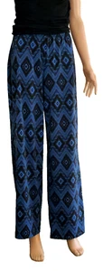 New Directions Pull on Blue Pants Size M - Picture 1 of 10