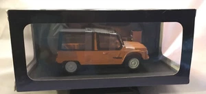Norev Orange Citroen Mehari Large 1:18 Diecast Neuf en boite - Rare - Photo 1/9