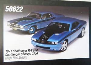 1971 Dodge Challenger R/T & Challenger Concept 1/18 - 2 Car Set Highway 61 #50622 - Bild 1 von 20