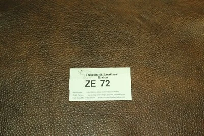 WHISKEY RIVER 2 Brown Cowhide Discount Leather Hides  ZE 72 - Image 1 of 4