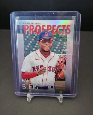 Miguel Bleis 2023 Bowman Modern Prospects #MP-5 Boston Red Sox - Image 1 of 2