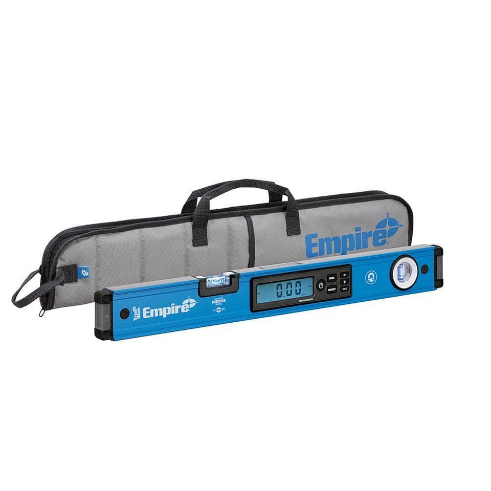Empire Magnetic Digital Box Level 24"L Blue Auto-Calibrated Audio Indicator Case - Image 1 of 4