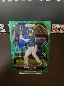 2021 Panini PRIZM #89 EVAN WEISS RC MARINER GRÜNE WELLE FOLIE PRIZM B1-T11 - Bild 1 von 2