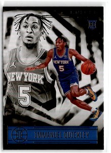 2020-21 Panini Illusions Immanuel Quickley New York Knicks #154
