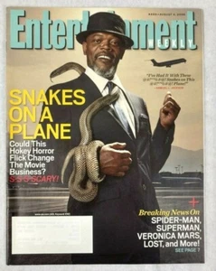 Samuel L Jackson Entertainment Weekly Aug 2006 MTV Bob Kosberg Snakes on a Plane - Picture 1 of 2