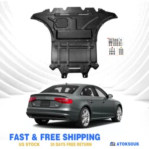 For Audi A4 2009-2016 Under Engine Splash Guards Front Engine Mud Flaps - Bild 1 von 15