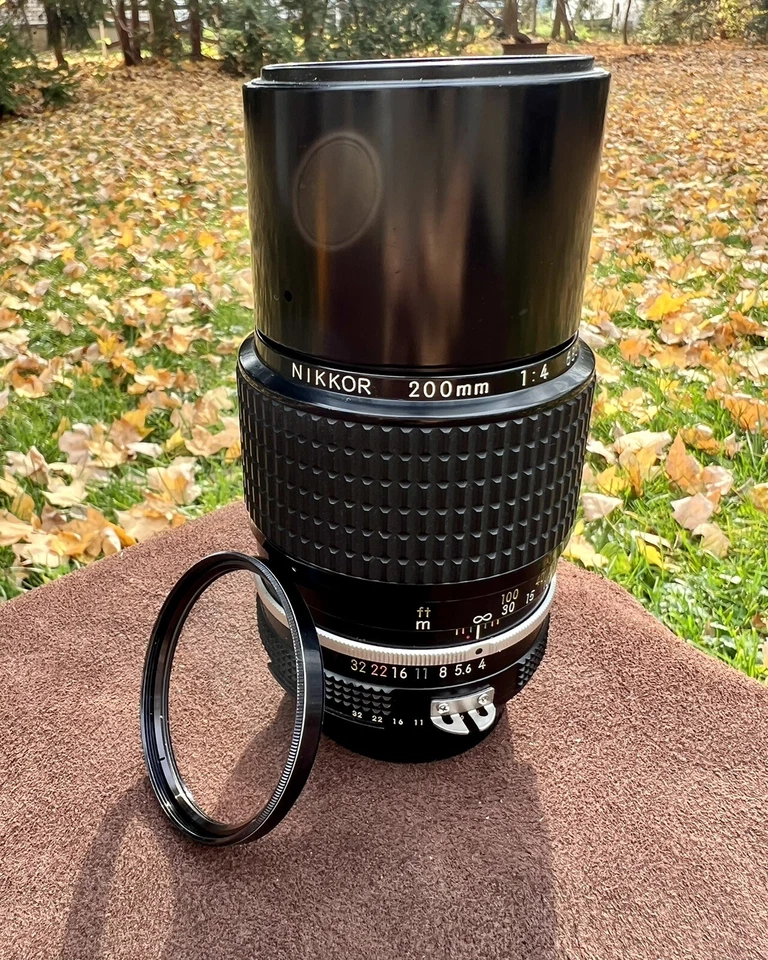 Teleobjetivo Nikon Nikkor 200 mm f/4 Ai MF Foto 1 de 4