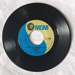 Coven - I Guess It's A Beautiful Day / One Tin Soldier 45 RPM Record Vinyl 7” - Picture 1 of 2