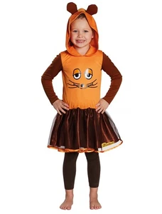 Kostüm  Mädchen  Die Sendung mit der Maus  Kinderkostüm Karneval Fasching - Picture 1 of 1