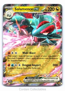 Salamence EX 114/159 - Journey Together - Pokemon Card - Near Mint - Picture 1 of 2