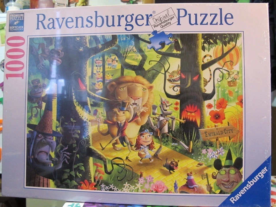 Ravensburger "Lions Tigers Bears Oh My" Jigsaw Puzzle ~ 1000 Pieces ~ 20" x 27" - Image 1 of 1