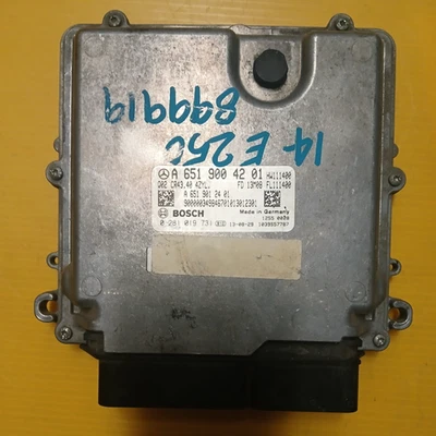 Mercedes-Benz GLE300d 2017 computadora cerebro control motor ECU ECM A6519004201 Foto 1 de 3