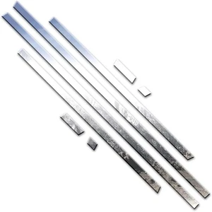 Polished Rocker Panel Trim, Upper Kit fit for 2018-2023 Chevrolet Equinox [8pcs] - Bild 1 von 4