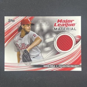 2023 Topps Series 1 - Major League Material #MLM-AN Aaron Nola (MEM) - Picture 1 of 2