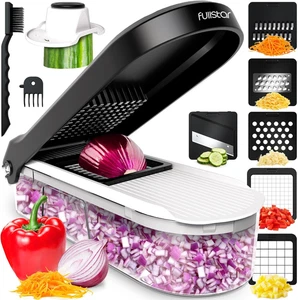 Gemüseschneider Mandoline Gemüsehobel - Gemüse Schneider Gurkenhobel Zwiebelschn - Bild 1 von 12