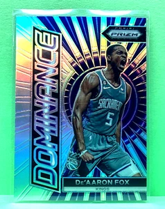 De’Aaron Fox 2023 2024 Prizm dominance silver prizm insert card - Picture 1 of 1