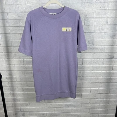 Vestido sudadera Tibi púrpura cuello redondo para mujer talla S ropa de calle atletismo Foto 1 de 4