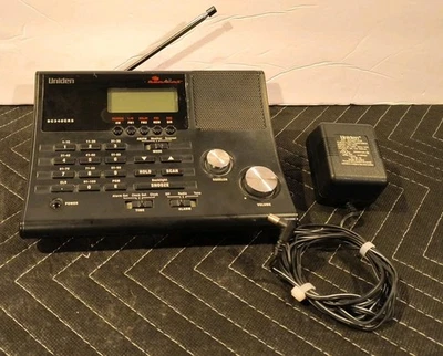 Uniden Bearcat BC340CRS 扫描仪、闹钟、调幅/调频收音机、天气 100 频道 — 第 1/4 张图片