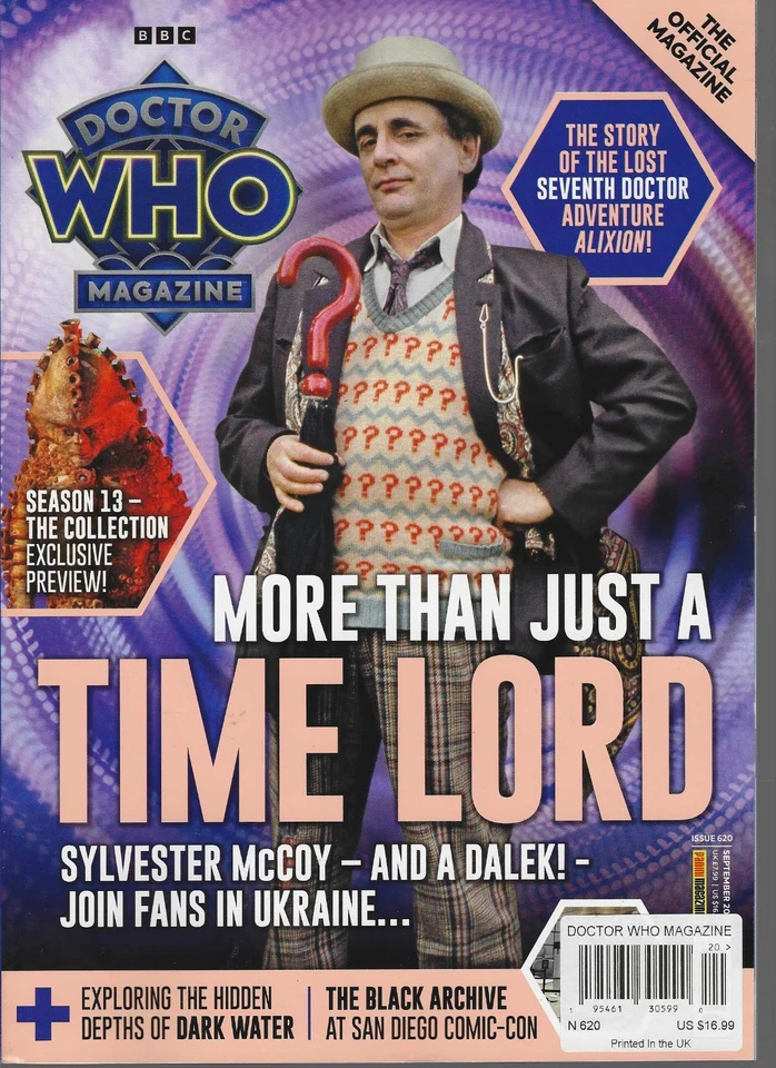 Official BBC UK Doctor Who Magazine #564 June 2021 25 Years of Paul McGann