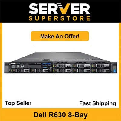 Dell PowerEdge R630 Server 2x E5-2698 V4 = 40 Cores | H730 | 32GB RAM | 2x trays - Image 1 of 4