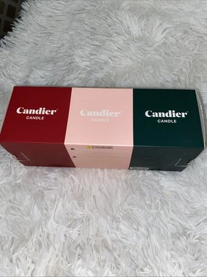Candier Candle Limited Edition Christmas Candle Set Of 3 - Image 1 of 3