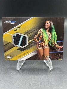 Namoi 2017 Topps WWE Smackdown Live Authentic Worn Shirt Relic /10 - Picture 1 of 2