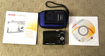 Very Nice Tested Kodak Easy Share M753 Digital Camera PLUS - Image 1 of 4