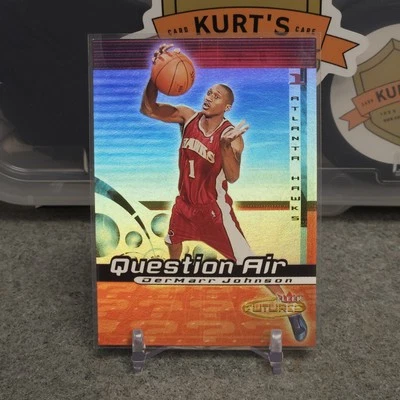 Dermarr Johnson #9QA Question Air Insert Atlanta Hawks 2000-01 Fleer Futures - Изображение 1 из 2