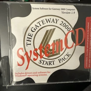 Gateway Starter Version 1.5 System CD 2000 PC Software Drivers Windows Operating - Picture 1 of 2